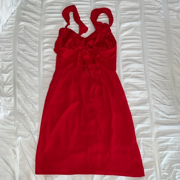 3 for 22! 💎 Forever 21 Red Dress - Picture 2 of 4